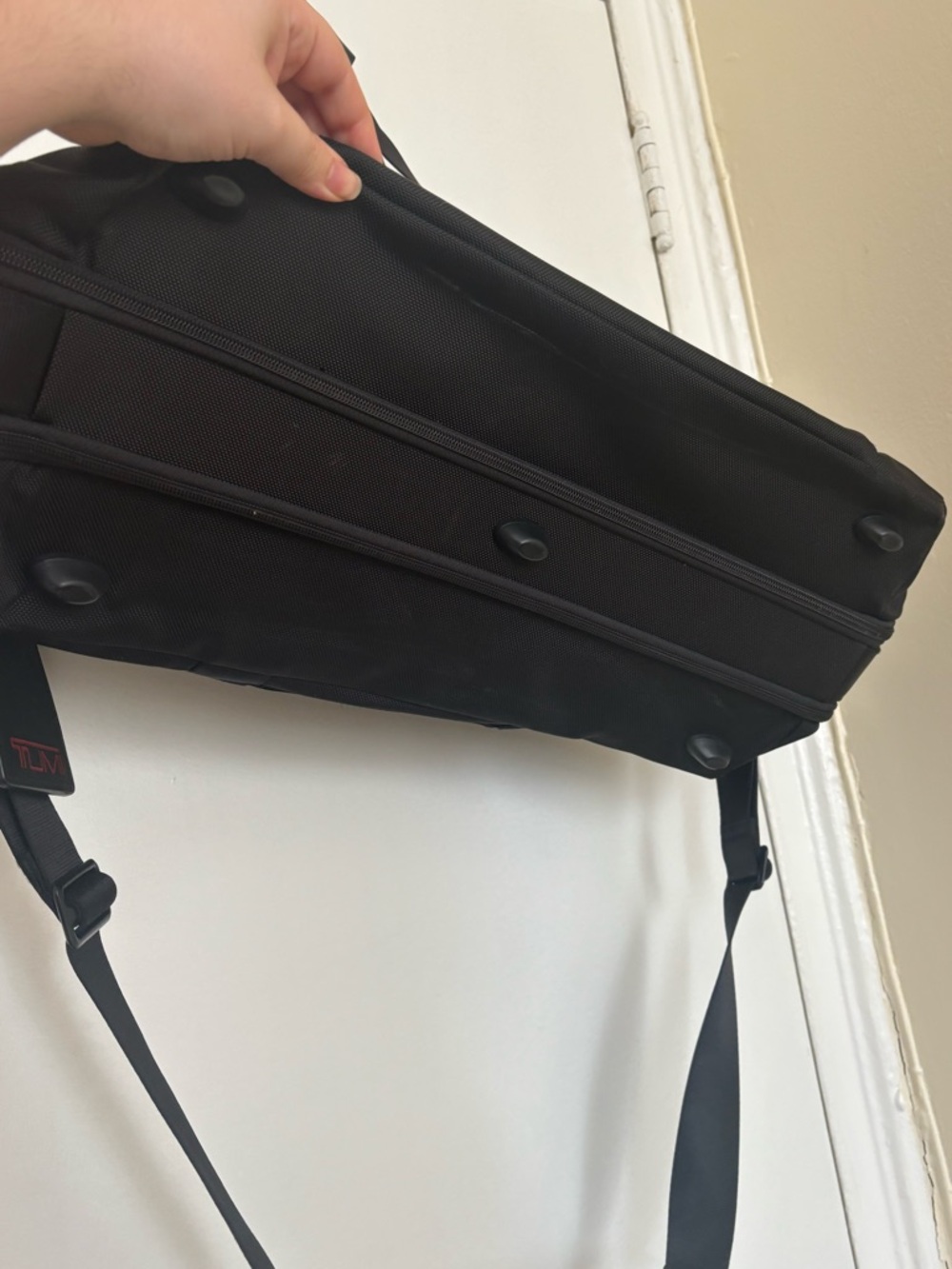 Tumi Black Weekender Bag - Picture 4 of 7
